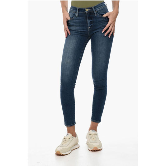 Frame High Waist Skinny Fit Jeans