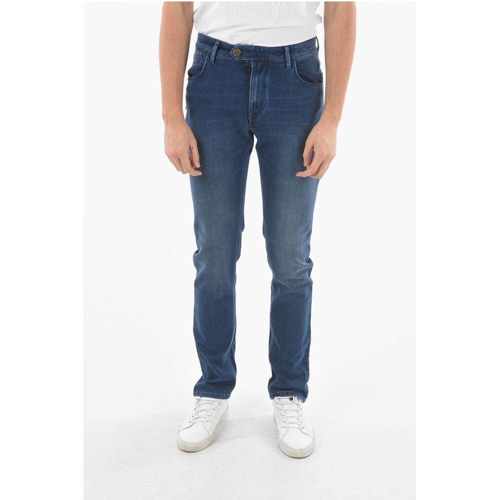 Corneliani ID Dark Wash Slim Fit Denims