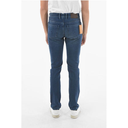 Corneliani ID Dark Wash Slim Fit Denims