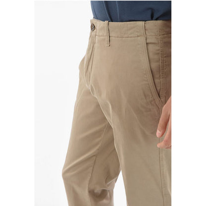 Corneliani ID Solid Color Stretch Cotton Chino Pants