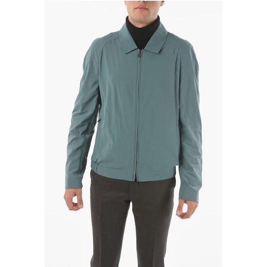 Corneliani ID Water Resistant Outerwear Jacket with Zip Closure