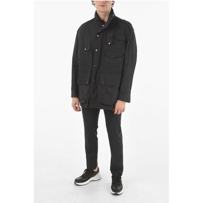 Neil Barrett Removable Hood Oversized Utility Jacket