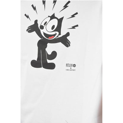 Neil Barrett FELIX x NEIL BARRETT Crew Neck Cotton Slim Fit T-Shirt