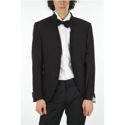 Corneliani Embroidered Virgin Wool Blazer