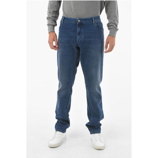 Corneliani ID Mid-wash Straight-leg Jeans