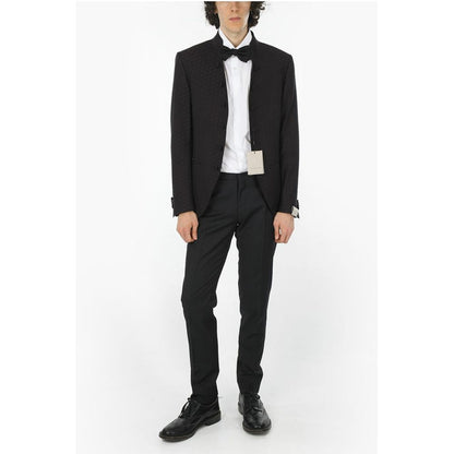 Corneliani Embroidered Virgin Wool Blazer