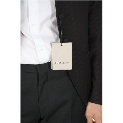 Corneliani Embroidered Virgin Wool Blazer