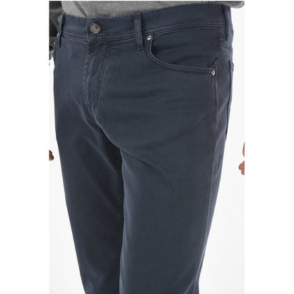 Corneliani ID Stretchy Cotton M ALGA FIX Straight-leg 5-pocket Pants
