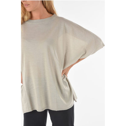 Ixos Asymmetical CURLIN Short-sleeve Sweater