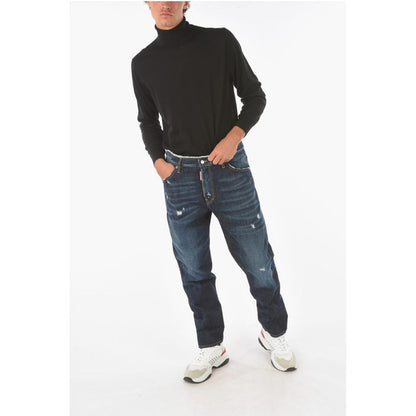 Dsquared² 20cm frayed waist WORK WEAR COMBAT jeans