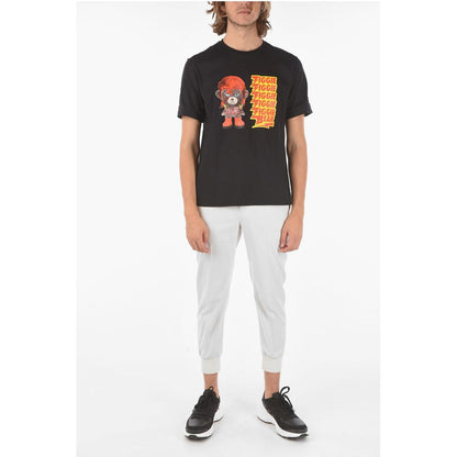 Neil Barrett Printed ZIGGIE BEAR T-shirt with Cuffed Sleeves
