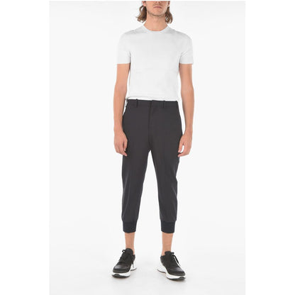 Neil Barrett Chino TAILORED Pants with Ribbed Ankle Cuffs
