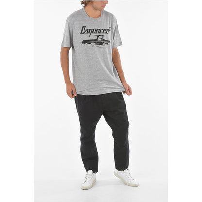 Dsquared² Flamed Cotton HIGH SPEED COOL FIT Printed T-shirt