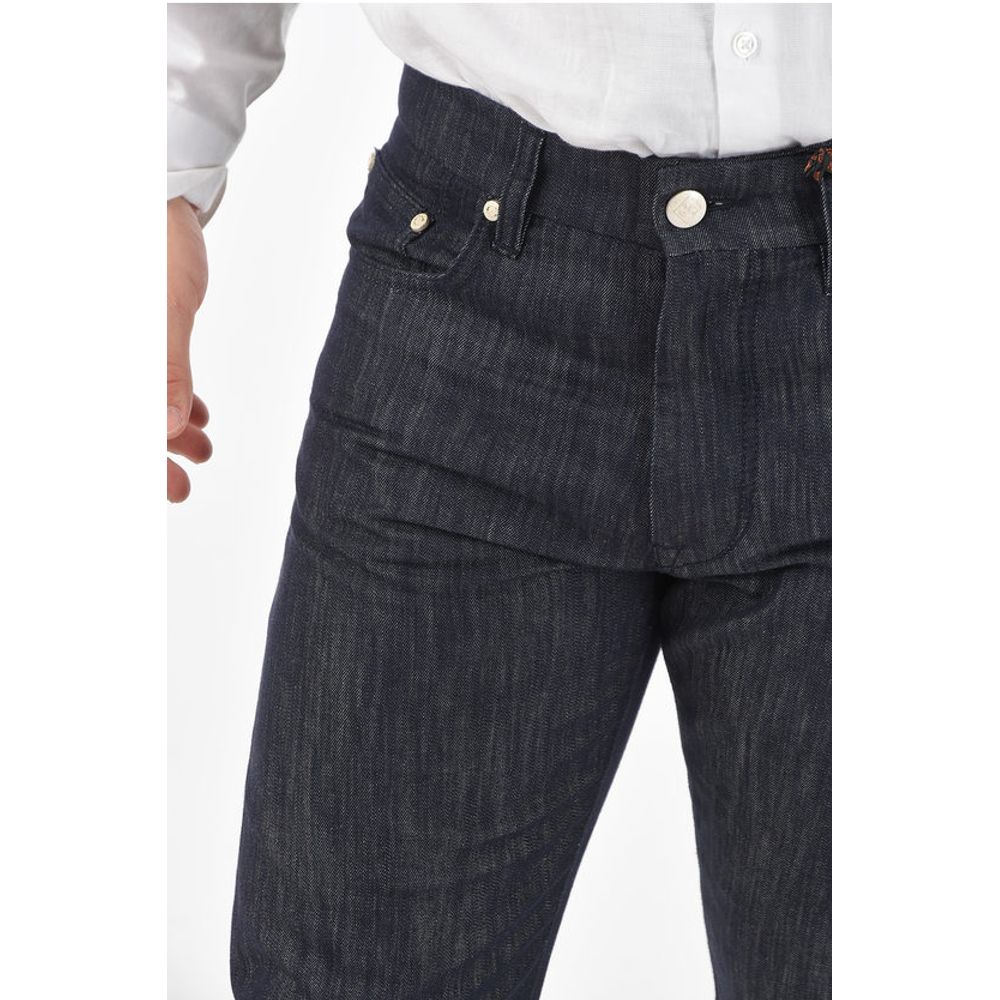 Corneliani ID Cotton Silk 5-pocket Jeans