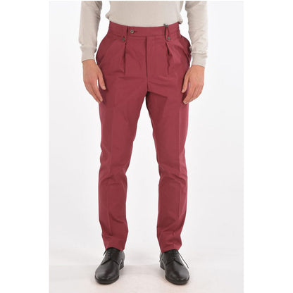 Corneliani Lined Chino Pants with Double Pleat