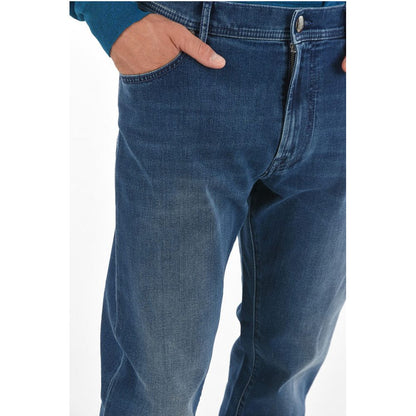 Corneliani ID LUXURY DENIM 5-pocket Mid-wash Jeans