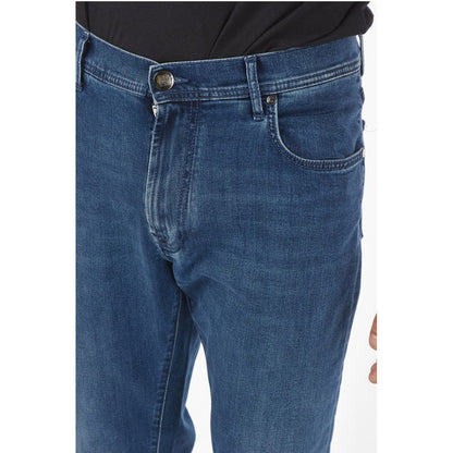 Corneliani ID LUXURY DENIM 5-pocket Mid-wash Jeans