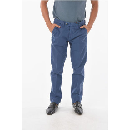 Corneliani ID Stretched Cotton Chino Pants with 5 Pockets