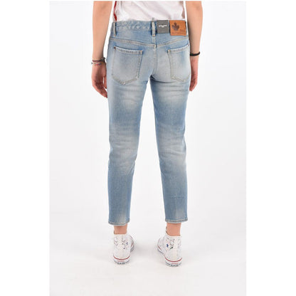 Dsquared² Low Rise JENNIFER CROPPED Denims