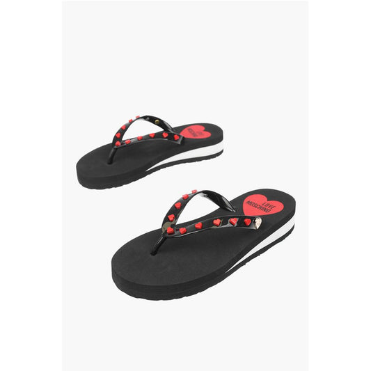 Moschino LOVE pvc flip flop EVA30 with heart