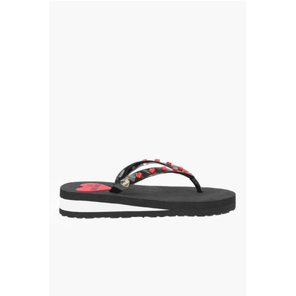Moschino LOVE pvc flip flop EVA30 with heart