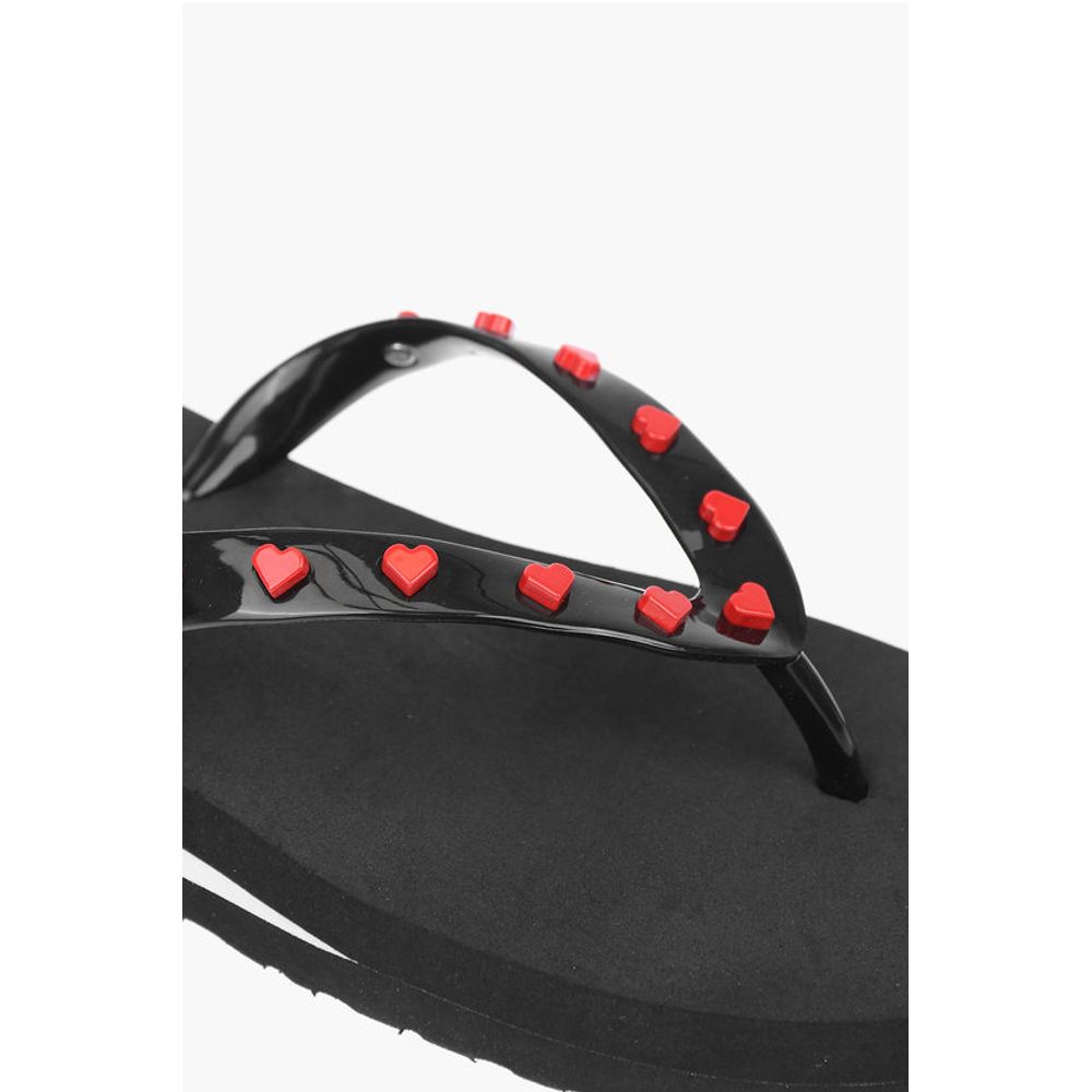 Moschino LOVE pvc flip flop EVA30 with heart
