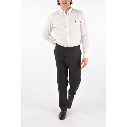Corneliani LEADER Popeline Virgin Wool Pants