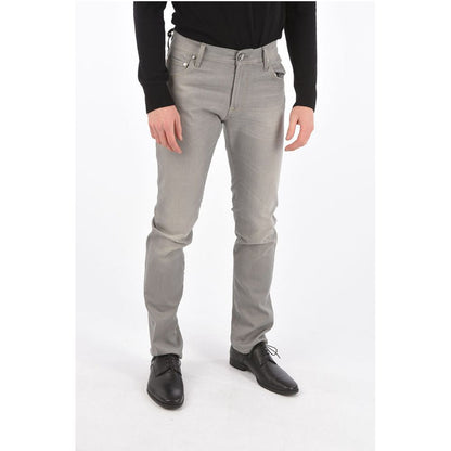 Corneliani ID 5 Pocket Skinny Fit Denim Pants