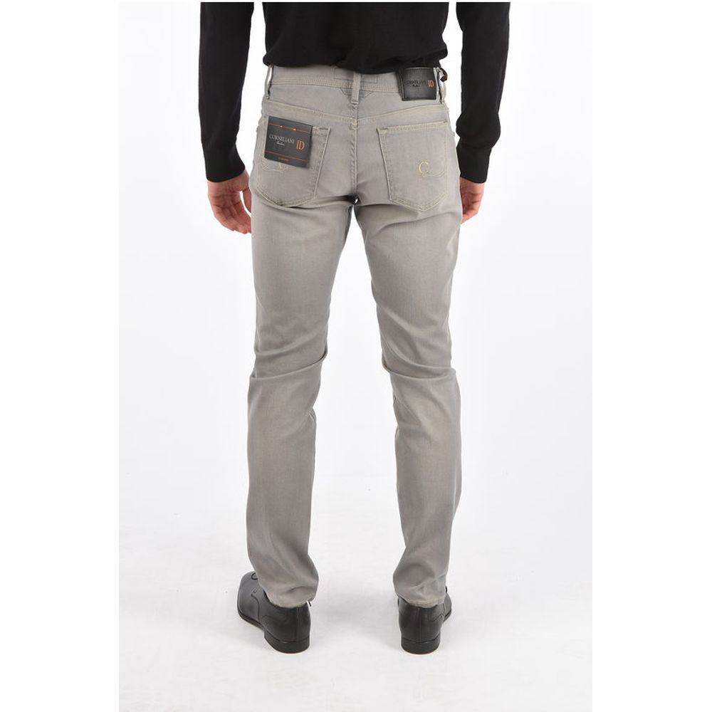 Corneliani ID 5 Pocket Skinny Fit Denim Pants