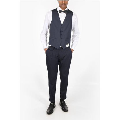 Corneliani Pinstriped LEADER Virgin Wool Vest