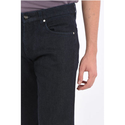 Corneliani Cotton and Cashmere RODRIGO Slim Fit Jeans 19 Cm