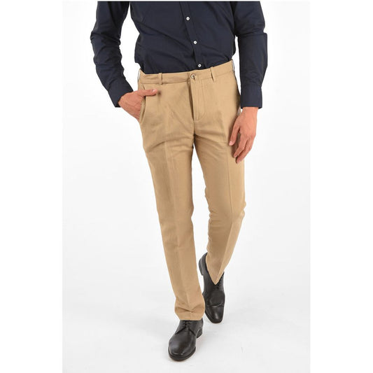 Corneliani Cotton and Linen Pants