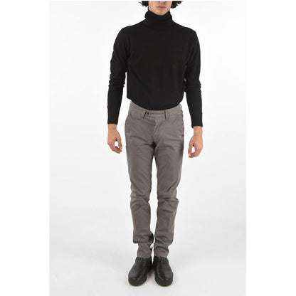 Corneliani ID Mid-rise waist chinos
