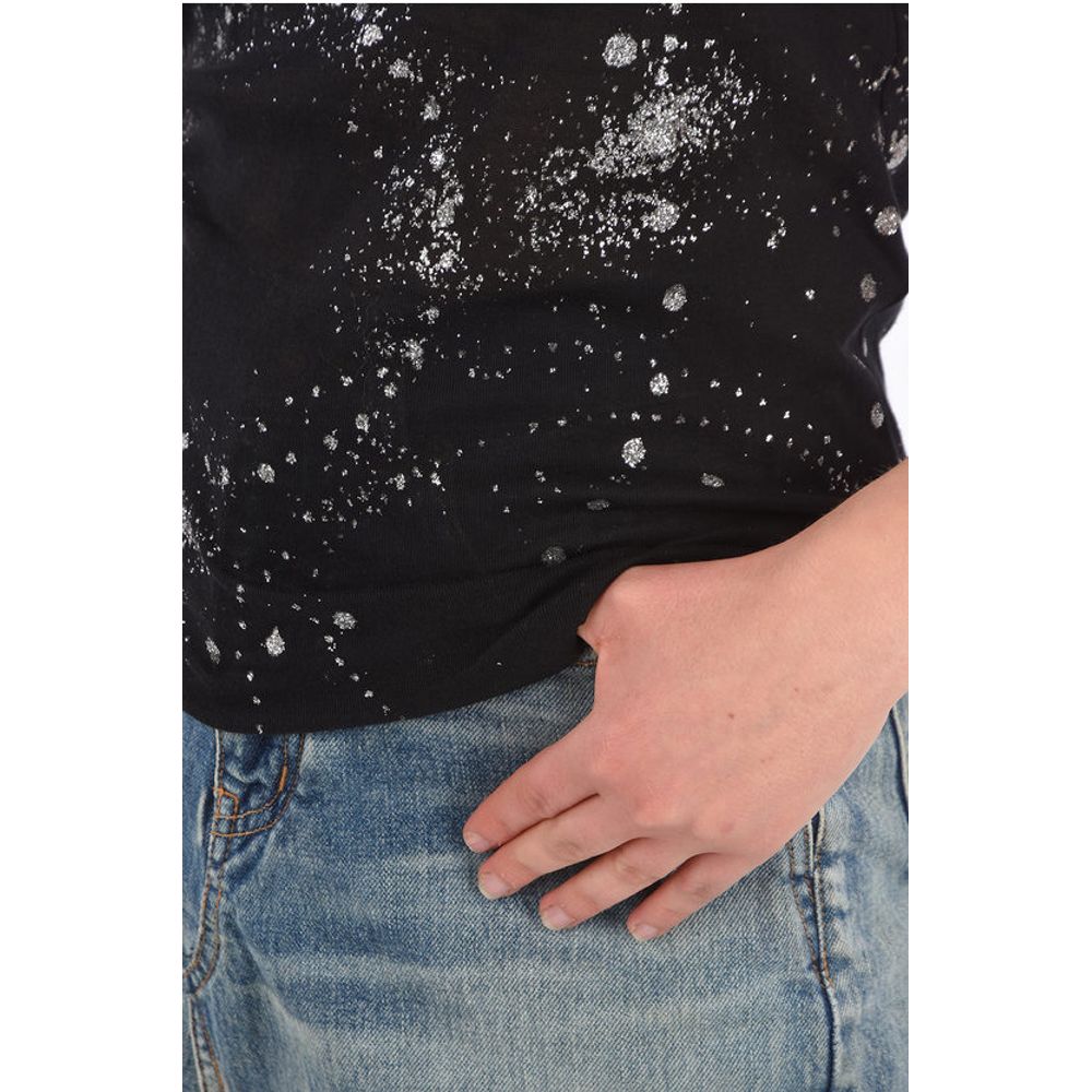 Saint Laurent Glittered GALAXY Tank Top