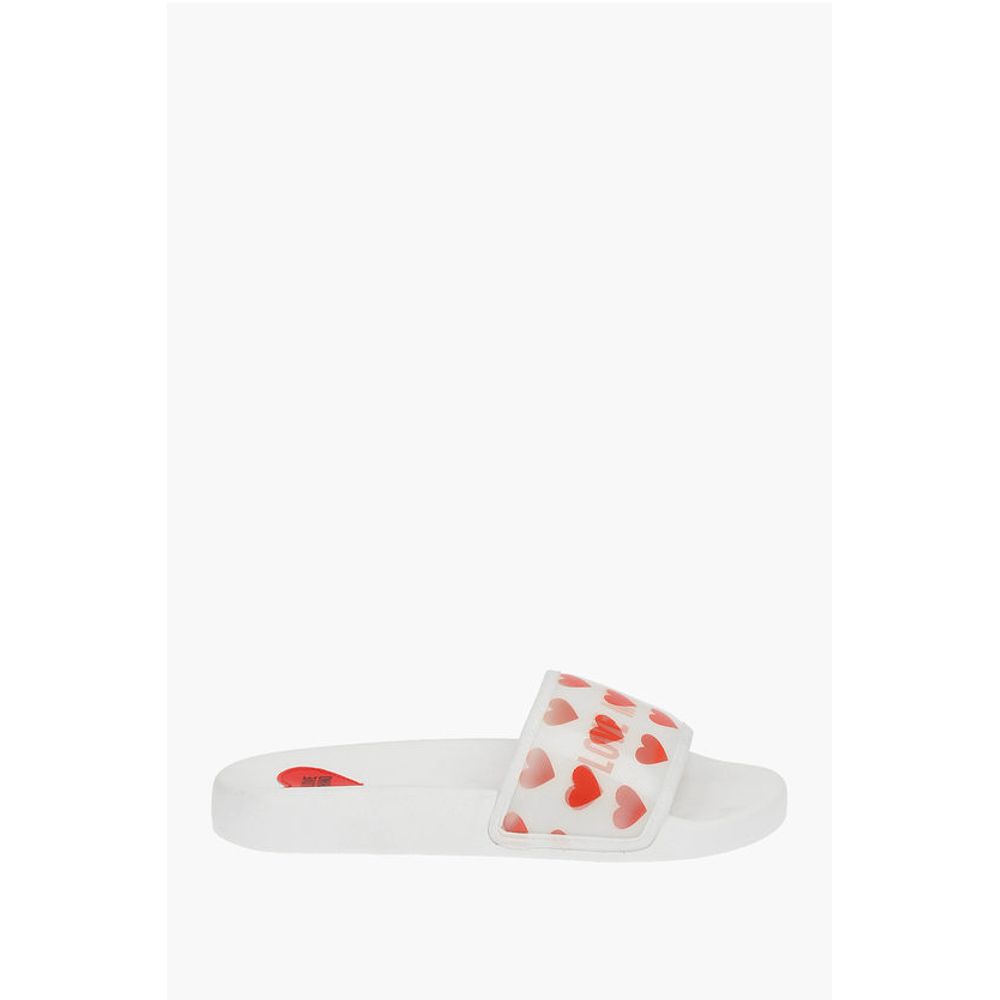 Moschino LOVE Heart Printed Slipper