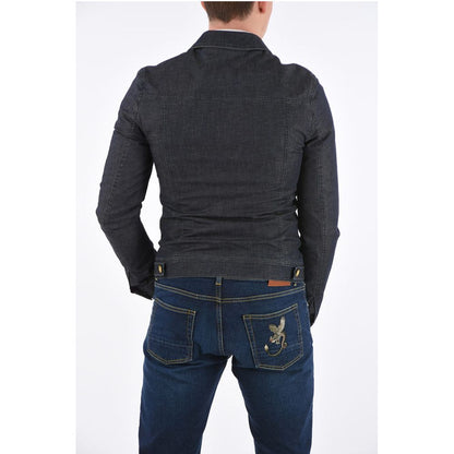 Corneliani CC COLLECTION Linen and Denim HARLEY Jacket