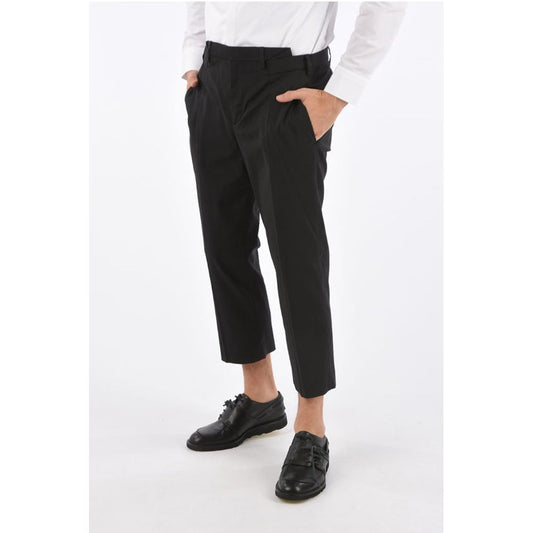 Neil Barrett Regular Rise Slim Fit Cropped Pants
