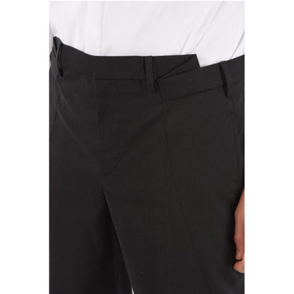 Neil Barrett Regular Rise Slim Fit Cropped Pants
