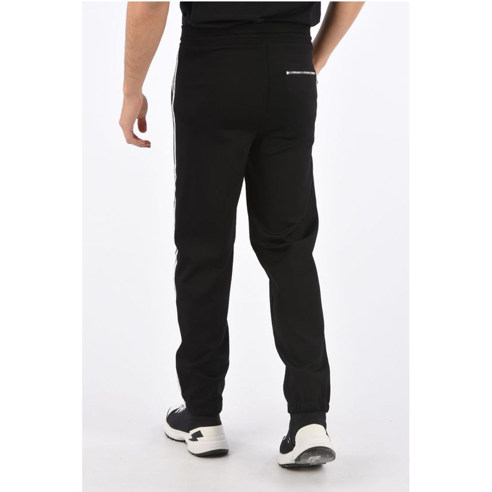 Neil Barrett Low Rise Easy Fit Piping Pants