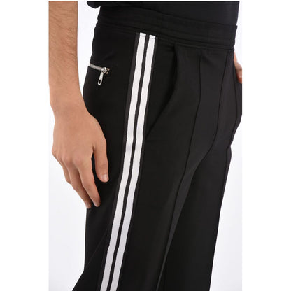 Neil Barrett Low Rise Easy Fit Piping Pants