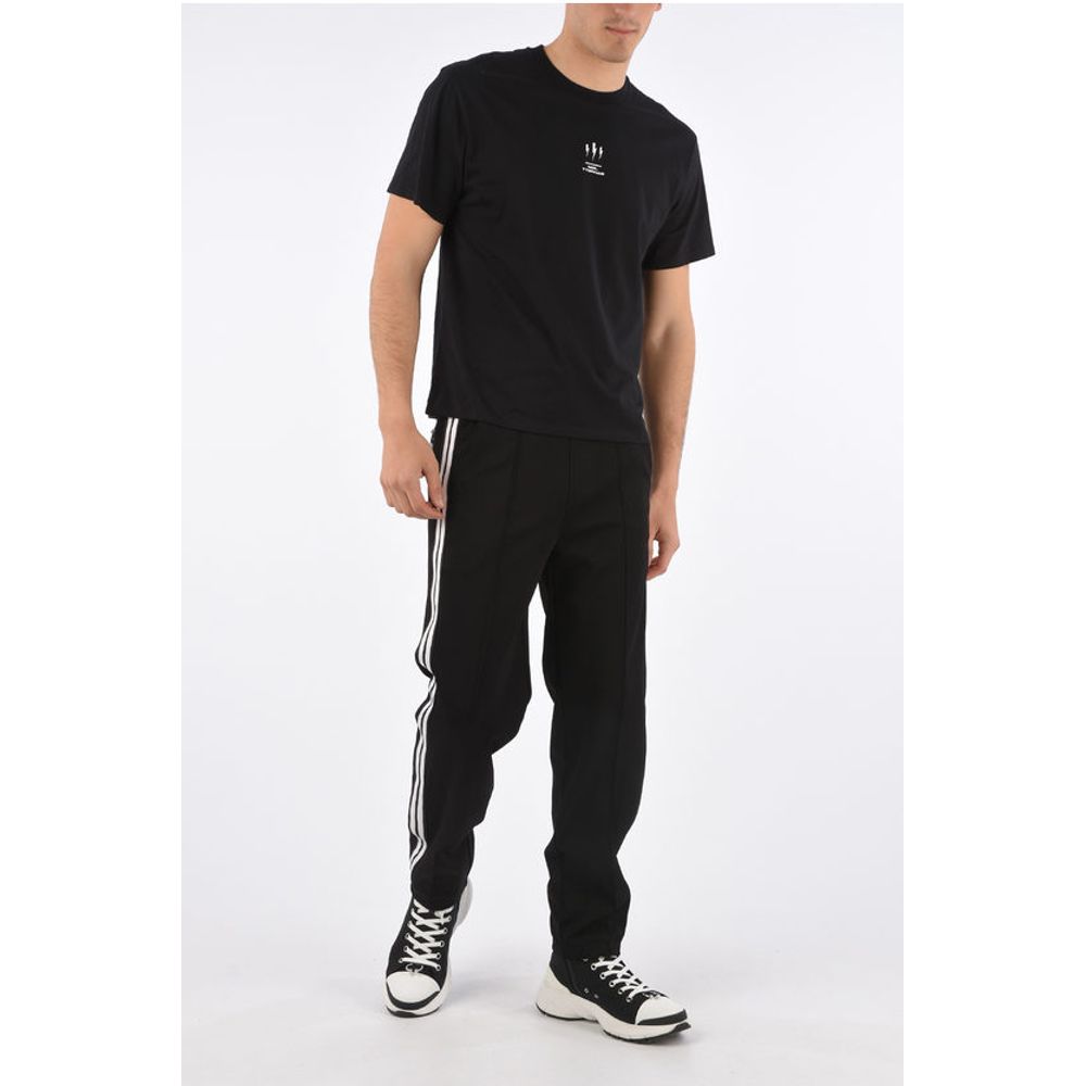 Neil Barrett Low Rise Easy Fit Piping Pants