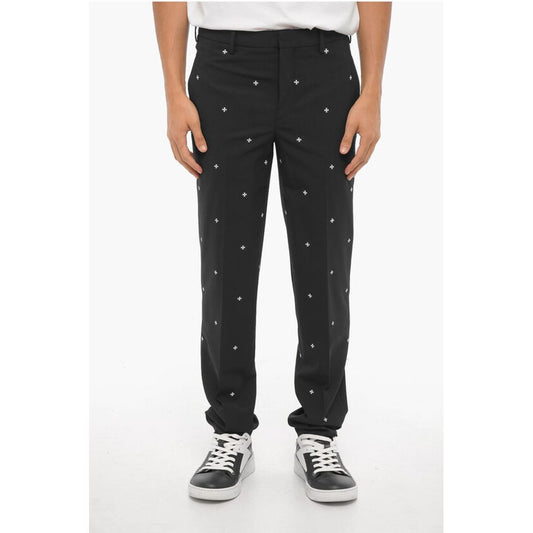 Neil Barrett Regular Waist Slim Fit Pants