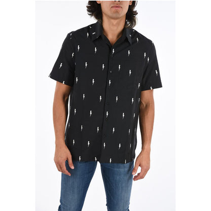 Neil Barrett Thunderbolt Printed Shirt