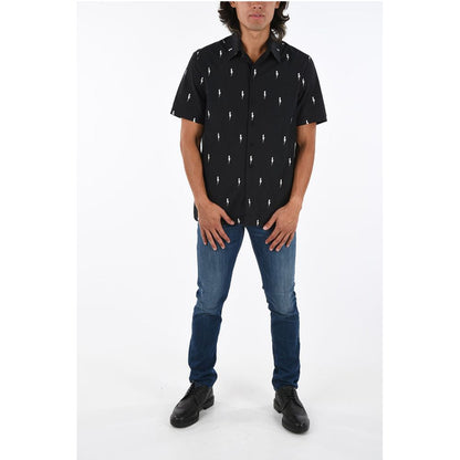 Neil Barrett Thunderbolt Printed Shirt