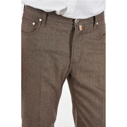 Corneliani ID Stretch Virgin Wool Pants