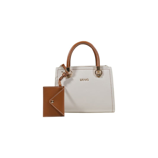 Liu Jo Cream Polyethylene Handbag