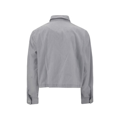 Maison Kitsuné Cropped striped Shirt