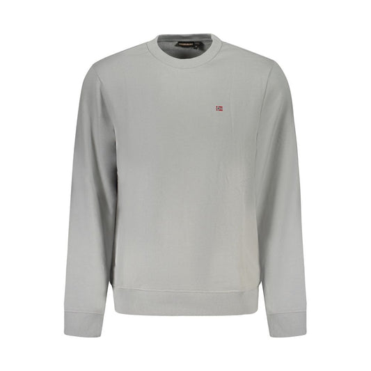 Napapijri Brown Cotton Men Sweater