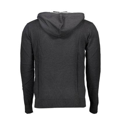 U.S. POLO ASSN. Black Cotton Mens Cardigan