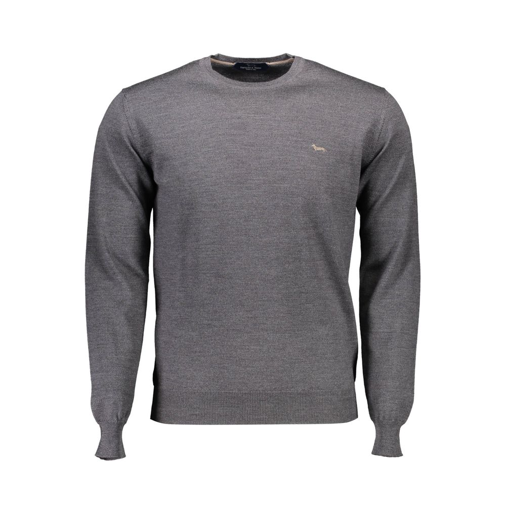 Harmont & Blaine Brown Wool Men Sweater